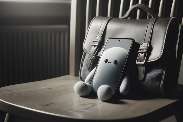 Мобильный телефон сел